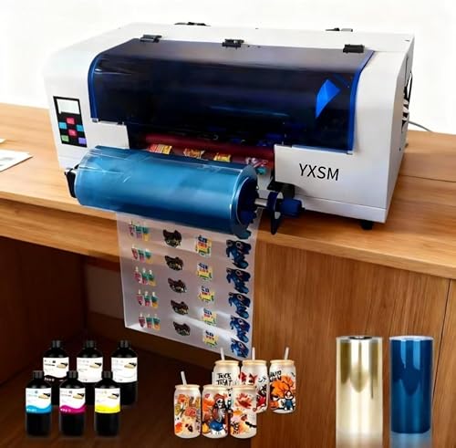 YXSM A3+ UV DTF Printer with Automatic Laminating and Automatic...