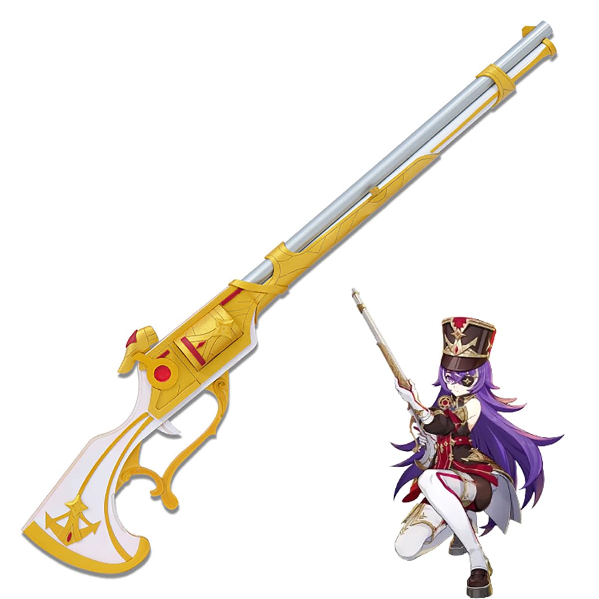 Amazon.co.jp: シュヴルーズ コスプレ道具 銃 原神 げんしん 武器 COS 