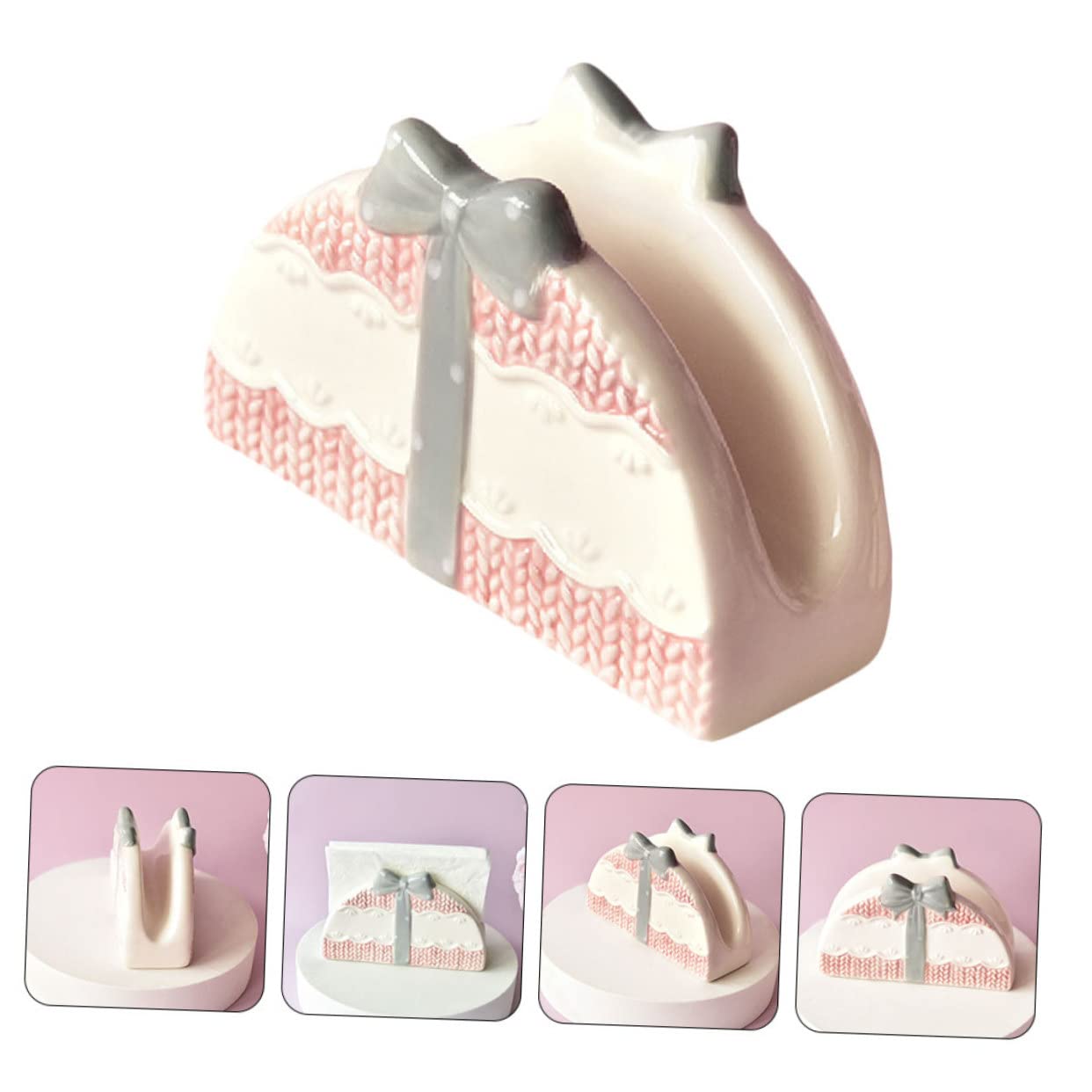 1 Stück Serviettenhalter, Tisch-Taschentuchhalter, Getränkeserviettenständer, Cocktail-Servietten-Caddy, Getränkeservietten, Papierhandtuchhalterung, Serviettenhalter for den täglichen Gebrauch, Servi