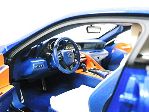 レクサス特注 1/18 レクサス LC500h ブルー 1/18 Lexus LC 500h Sports Racing car Blue Diecast Car Model