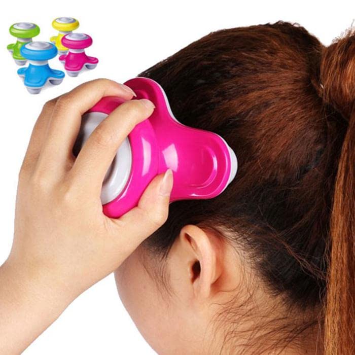 MultiStar®, Portable Mini Massager Portable Hand-held Electric Cord and 3AAA Battery Operated Vibrating Deep Tissue Percussion Body Massager for Back, Neck, Hand, Shoulder, and Full Body Pain Relief.