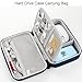 Hard Electronic Organizer Travel Case Electronics Accessories Organizer Pouch Bag Double Layer Shockproof Box for MacBook Power Adapter Chargers Cord Flash Drive Apple Magic Mouse Pencil Power Bank