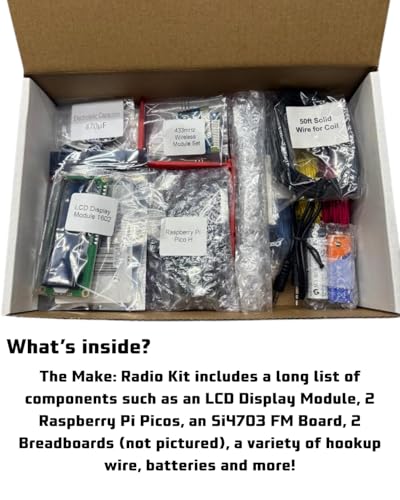 Make Radio Kit Electronics Component Pack for 12 Guided Projects - Image 3