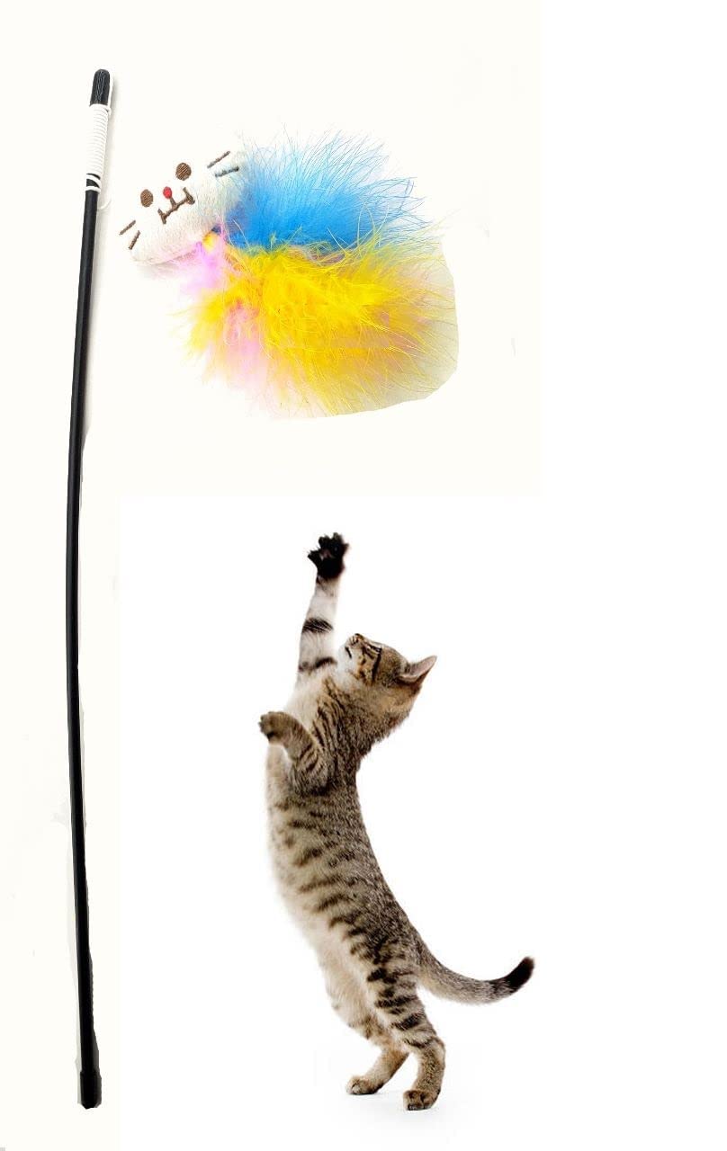 See full amazon price history chart for DOG TRUST Cats Interactive Teaser Playing Stick Toy | Plastic Rod with cat face Feather Play Toy for cat and Kitten Pack of 1 DOG TRUST Cats Interactive Teaser Playing Stick Toy | Plastic Rod with cat face Feather Play Toy for cat and Kitten Pack of 1 (B0BWXYJK53) Amazon Price History, Amazon Price Tracker