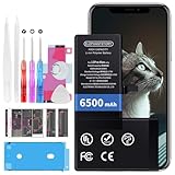ElephantStory Batterie pour iPhone 11 Pro Max, 6500 mAh Remplacement Interne Haute Capacit...
