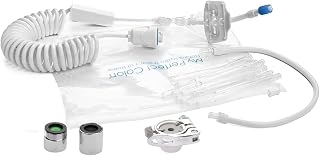 Enema kit My Perfect Colon CARE TRAVEL, Lavativa Colon Casera, se Conecta al Grifo, Limpieza Colon, Lavado Intestinal, Ideal en caso de Estreñimiento, Adaptador incluido para Viaje, Producto italiano