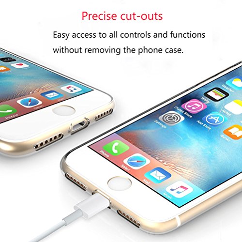 Cover iPhone 6/6s [Pellicola Protettiva in Vetro