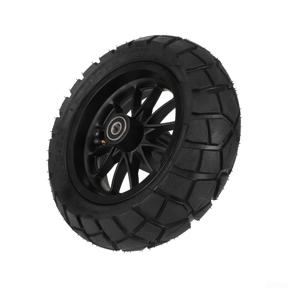 Mozzi ruota anteriore e posteriore, per scooter elettrici Kukirin G2 Pro DB, con pneumatici a vuoto 9 x 3,0-5,5 (ruote nere)