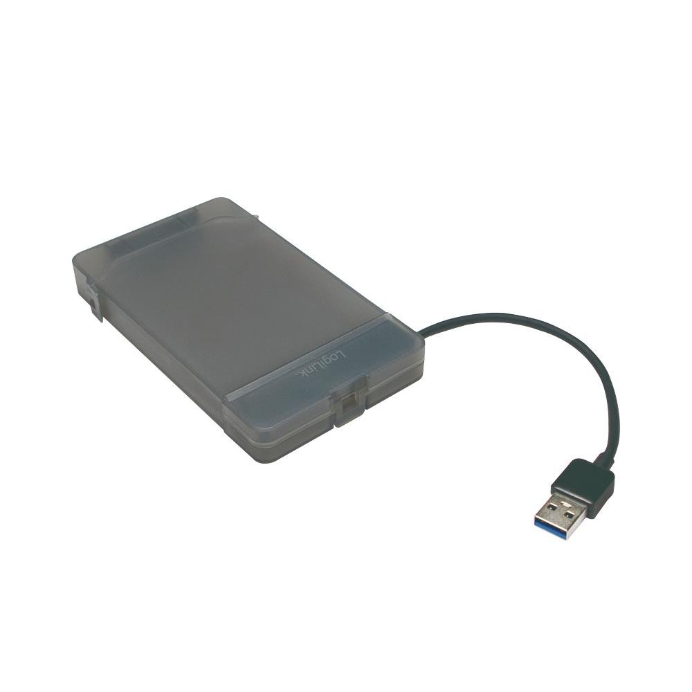 Logilink Grey Au0037 Storage Drive Enclosure Hdd/Ssd Enclosure 2.5&Quo