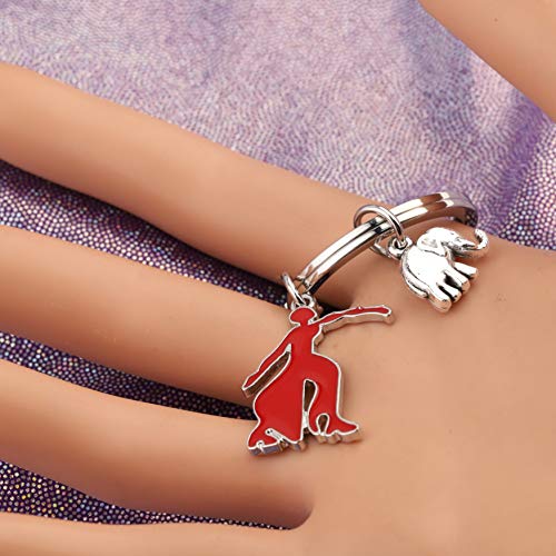 SEIRAA Sorority Gifts Elephant Charm Key Chain Jewelry for For Women Girls4