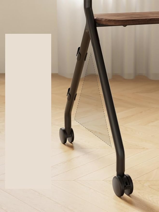 Soporte móvil para TV de 49 a 75 pulgadas, ajustable en altura, color negro miniatura 5