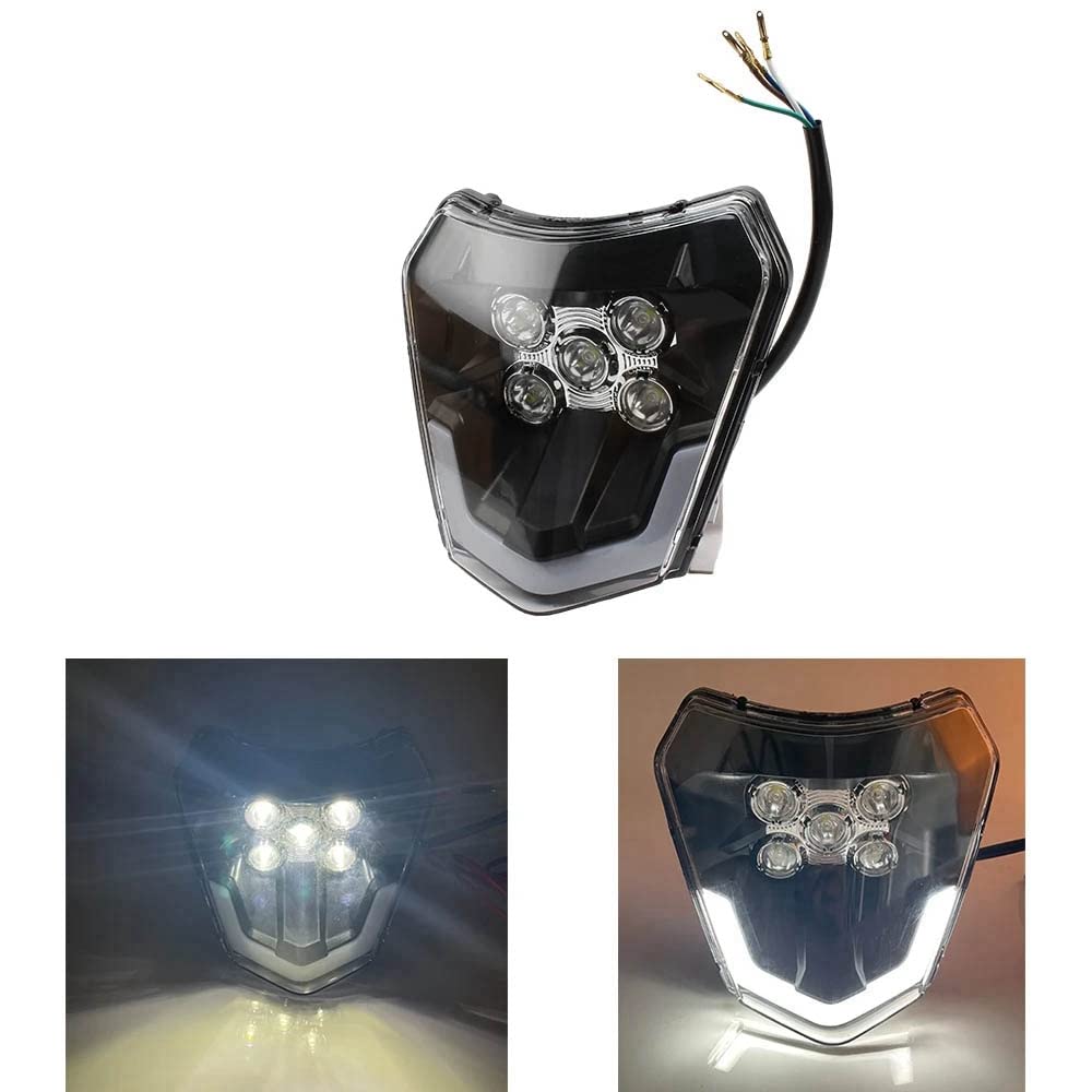 Phare de LED Wick Phare LED pour EXC XC XCF XCW XCF SXF SXS 125 150 250 350 450 530 690