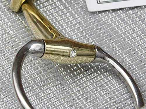 Trensore Per Cavalli HKM - Filetto In Acciaio Inox 16 Mm