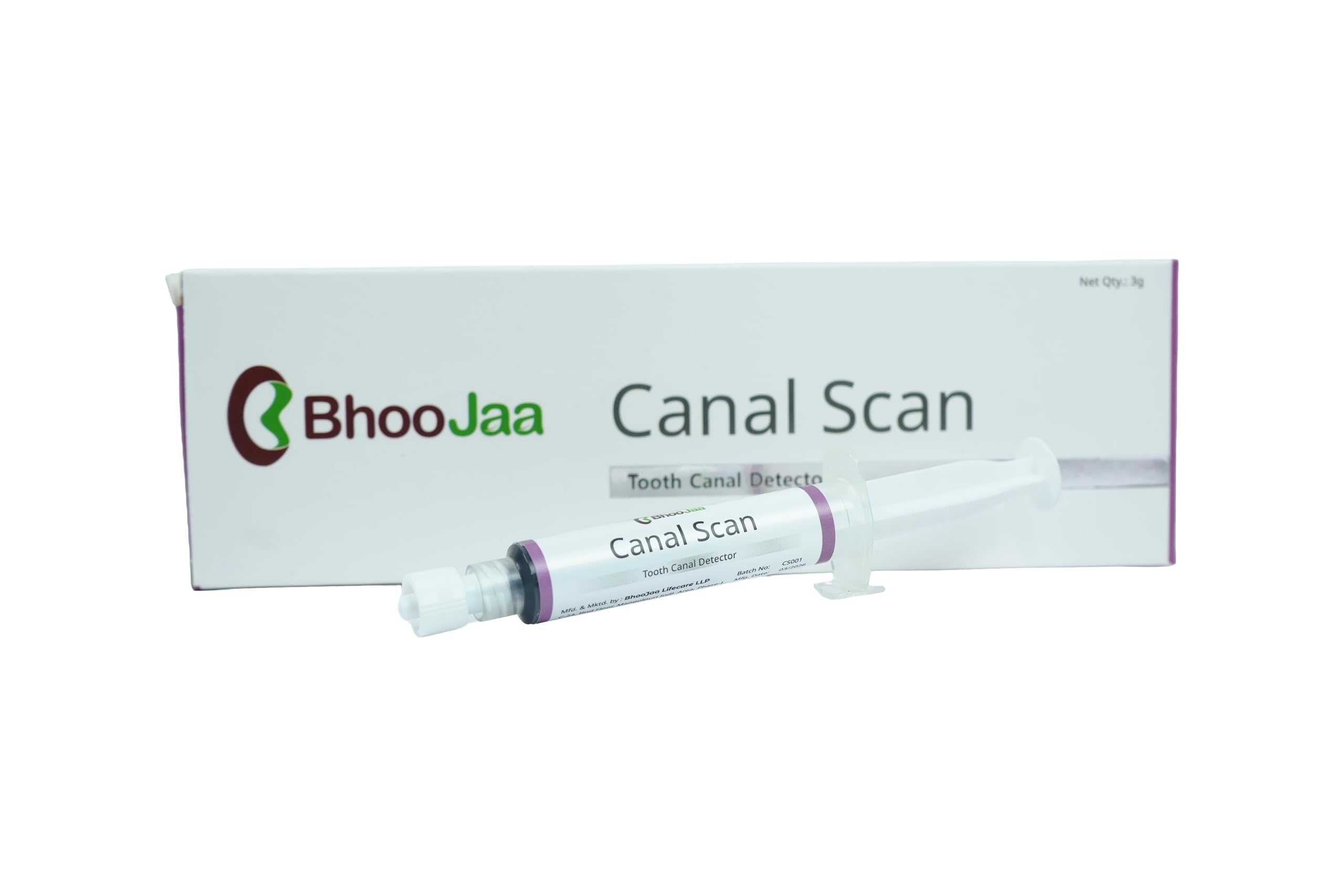 Canal Scan | Methylene Blue dye Based Root Canal Detection Gel | Water-Soluble & Easily Rinsable | Fast Acting & Easy to Use | 3g Syringe and 2 applicator Tips Pack of 1-image-18