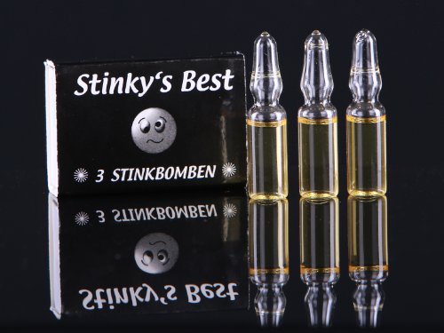 Preisvergleich Produktbild 6 Stinkbomben Schwarze Schachtel Extremer Gestank Wühlmaus Stop