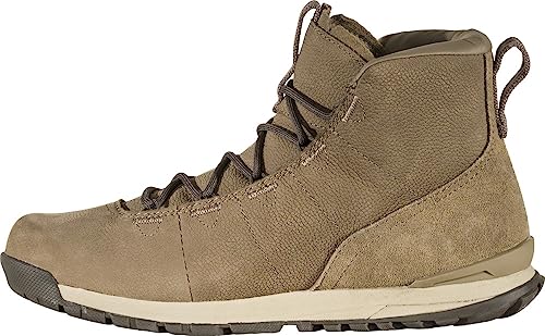 Oboz Women's Hazel Mid Hiking Boot, Sandhill, 8