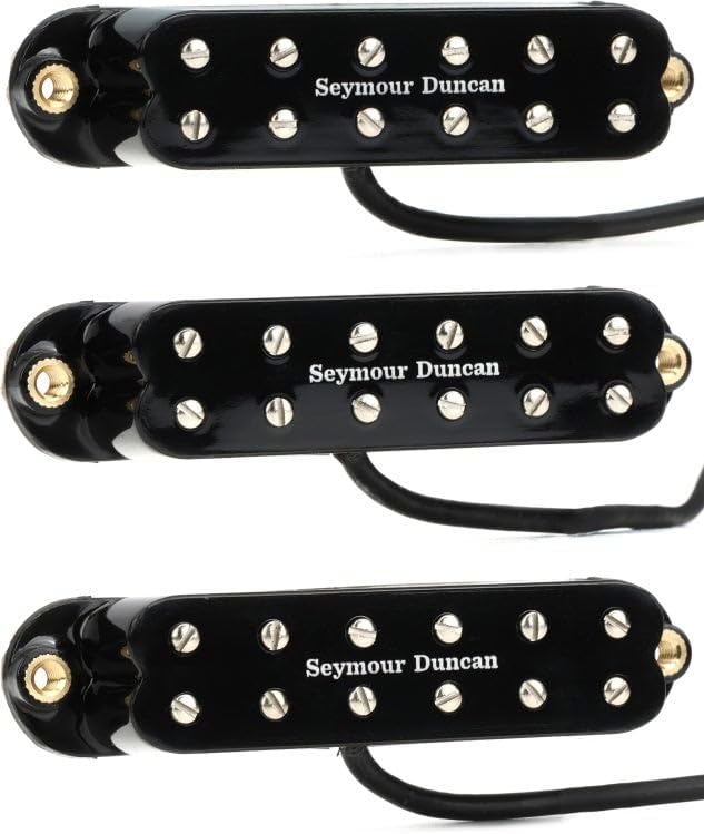 Seymour Duncan JB Jr. Strat - Set - Black - High Output Electric Guitar Pickup