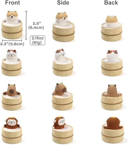 Miniatura 6 de Difusor de piedra de cerámica aromática importación japonesa Difusor de aceite esencial de aromaterapia, no eléctrico, pasivo, único, lindo, animal,