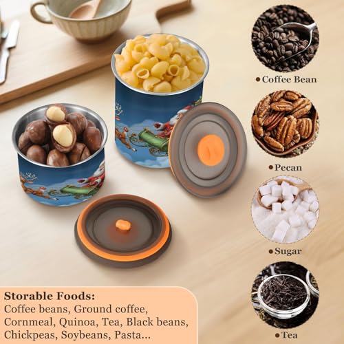 Envase de café hermético de acero inox 500ml ATTX miniatura 5