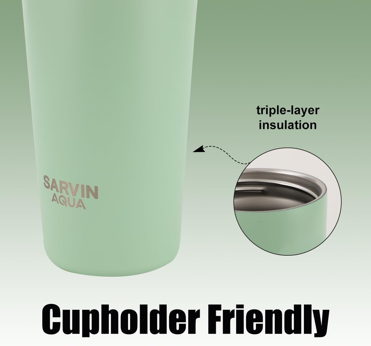 DualSip 30oz Insulated Stainless Steel Water Bottle with Two-Way Spout, Built-In Straw and Carry Handle – Made for Travel, School, and Sports – BPA-Free, Leak-Proof. (Light Green) - Image 5