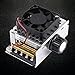 SCR Electric Voltage Regulator Dimmer Temperature Controller Motor Speed Controlling Module Board with Cooling Fan (110V AC 4000W)