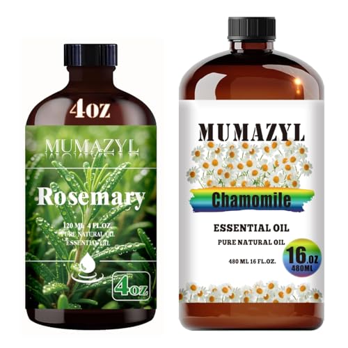 Aceite Esencial de Romero 120ML y Manzanilla 480ML