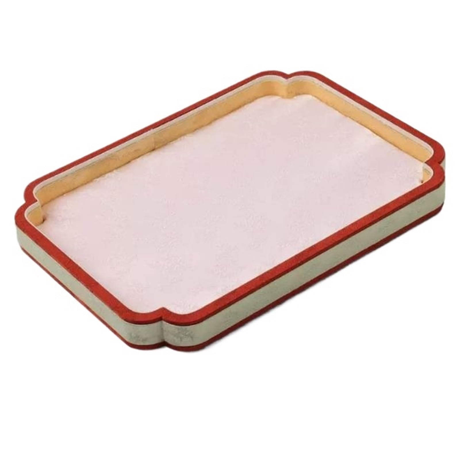 Schmuckpalette, Kultur- und Unterhaltungs-Jade-Schmuck-Ausstellungsplatte, Ring, Armband, Aufbewahrungs- und Betrachtungspalette Für Diele, Tisch(Pink)