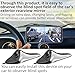 car Electronic Rearview Mirror, Right Blind spot Assistance Mirror for Vehicles, High - Definition Night Vision dashcam, Parking Monitoring, BSD Warning CMS (Black)