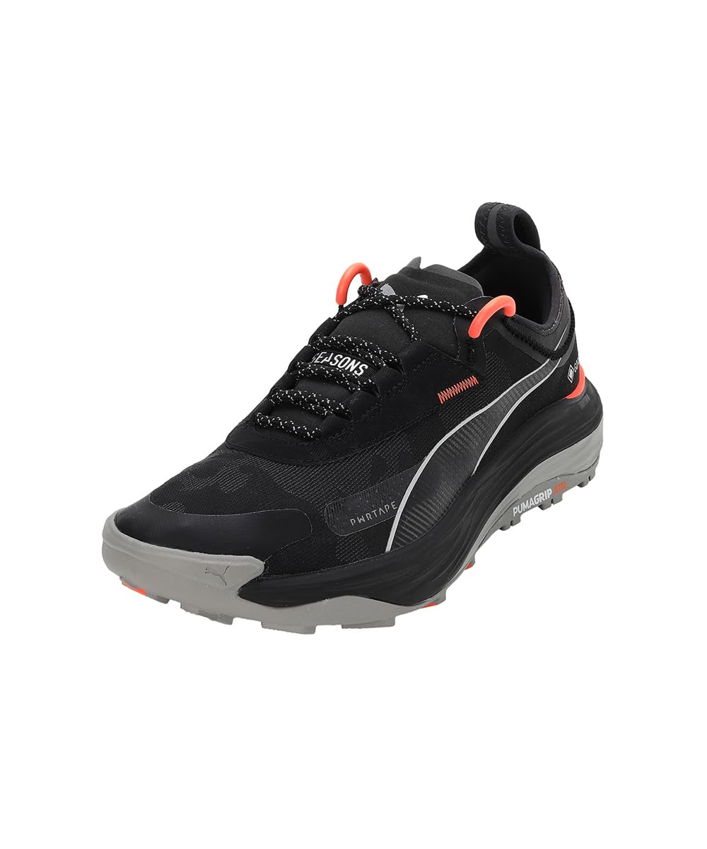 Puma Mens Voyage Nitro 3 GTX Black-Neon Sun Running Shoe - 8 UK (37783801) (B0BL7H4HVX) Amazon Price History, Amazon Price Tracker