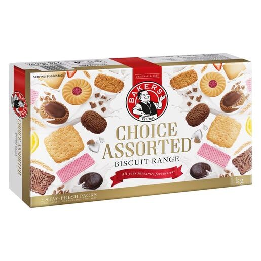 Bakers Choice Assorted Biscuit Range 2.2lb/1kg(1 pack)