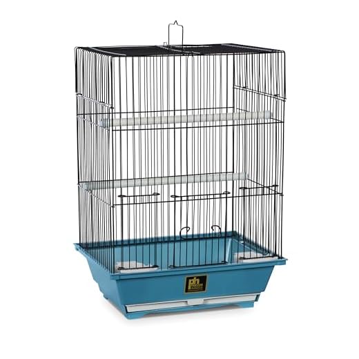 Prevue Pet Products SP50021 Slate Bird Cage, Small, Blue