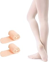 Soudittur Ballet Tights and Ballet Tights for Girls and Women in 3 Colours Pink White Black