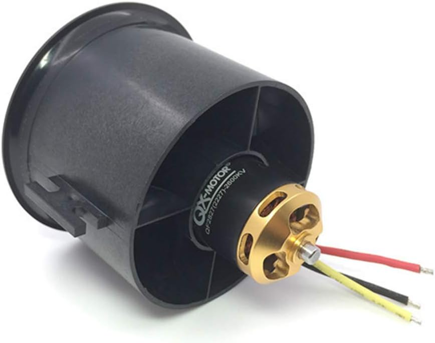 Sinoeem QX-Motor QF2827 2600KV 70mm Brushless Motor 12 EDF Ducted Fan 4S Motor for Jet Airplane