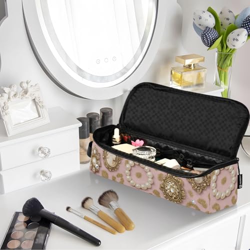 Bolsa de viaje para herramientas de cabello con almohadilla resistente al calor miniatura 7