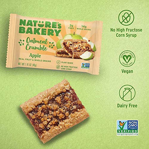 Nature'S Bakery 1506190490 Oatmeal Crumble Apple Bars thumb #4