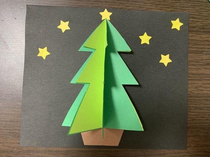 Amazon | クリスマスツリー クリスマス 12月 壁面飾り 製作キット 冬の