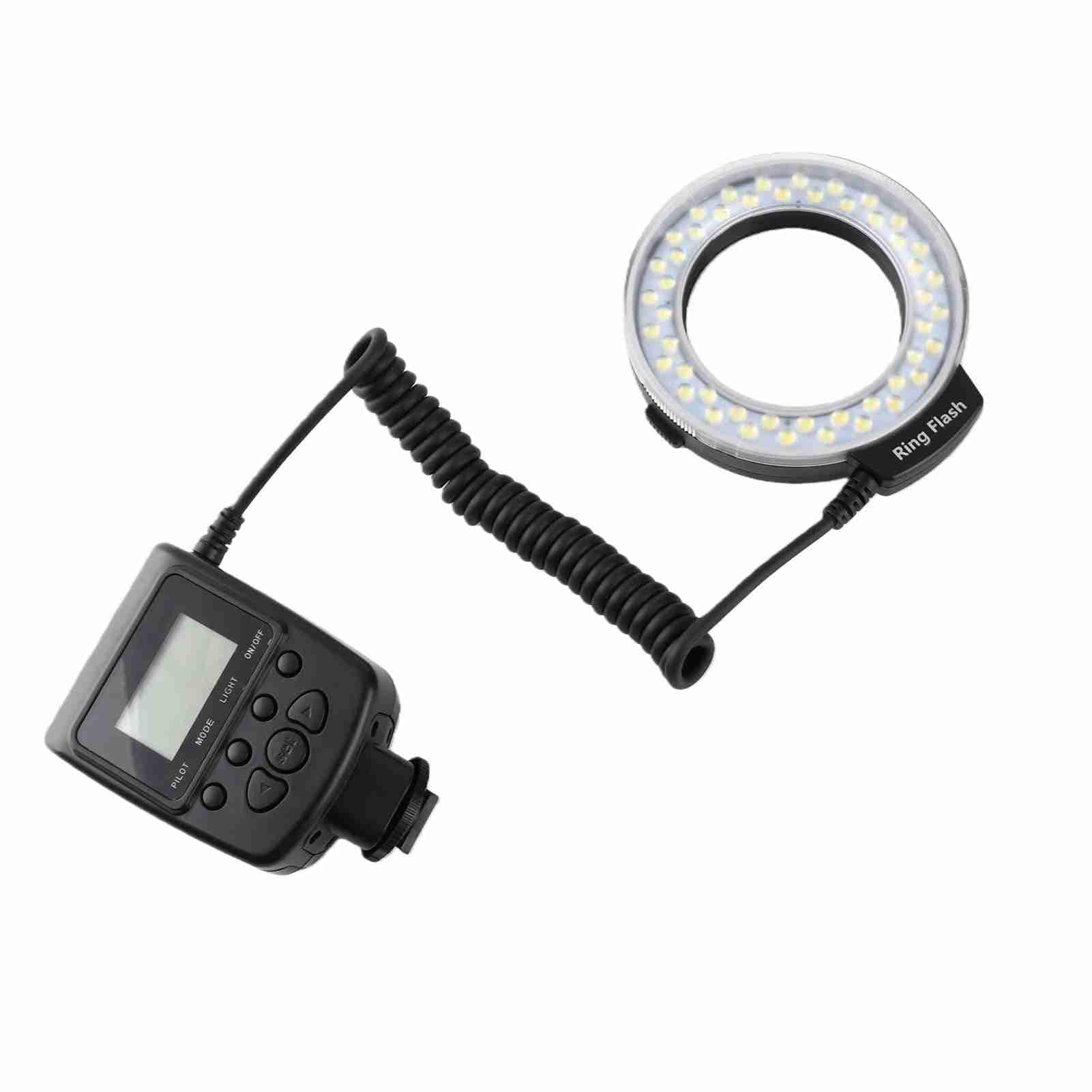 CCYLEZ Anello Luminoso LED Portatile per Fotografia Professionale con 7