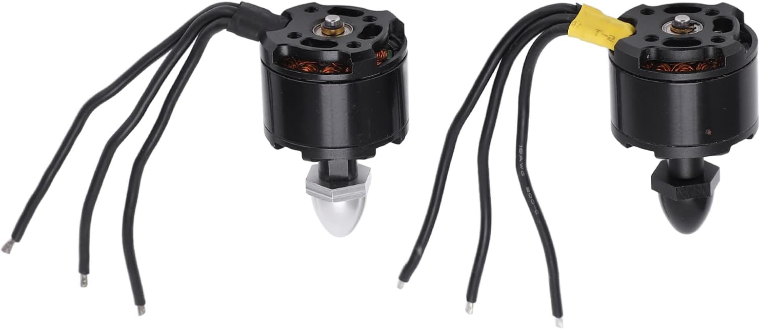 RC Aircraft Brushless Motor, 800KV Motor 7.4V‑14.8V 28mm Diameter Black Low Noise Stronger Thrust for Multi Rotor Drone