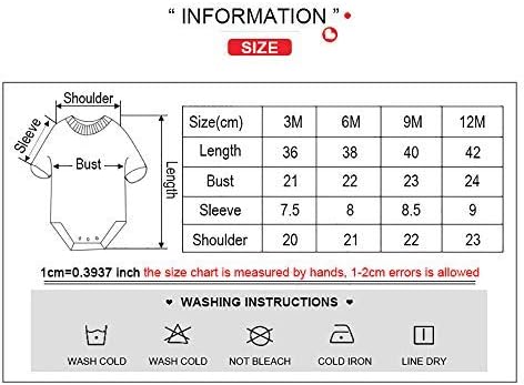 Miniatura 4 de Chamie Ropa de algodón para bebé recién nacido, paquete de 3 mamelucos de manga corta para niños y niñas