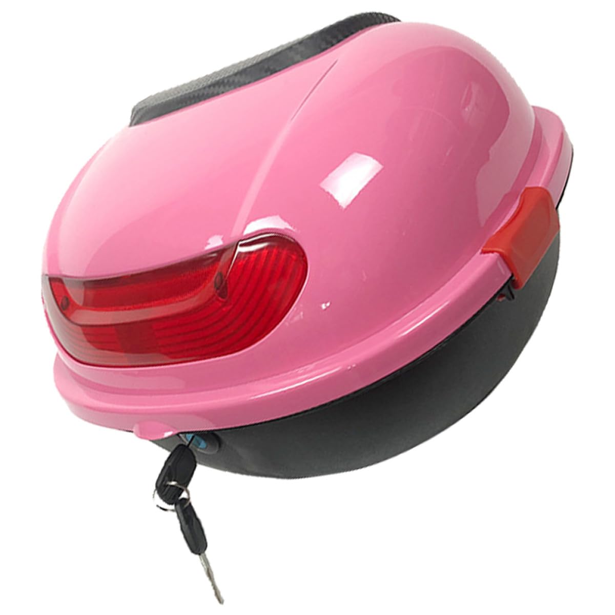 Motorrad Topcase Gepäckkoffer mit Rückenlehne für Reisen Frauen Rosa