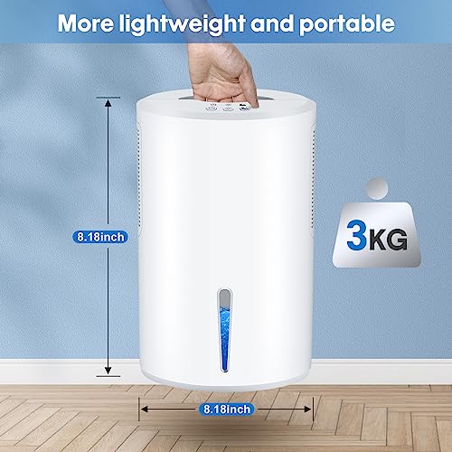 Cosvii Upgraded Dehumidifier For Home & Bedroom - Quiet, Portable Dehumidifier With 800 Sq Ft Coverage, Auto Shut-Off, 68Oz Capacity, Perfect For Bathroom, Basement, Rv Dehumidifiers #TOP7