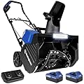 Westinghouse WSnow18 48V Cordless Snow Blower 18 Inch Kit, Steel Auger, LED Light, 1200W Brushless Motor, 20ft Throwing Distance, Plows 650lbs/min, Compatible with Snow Joe Batteries
