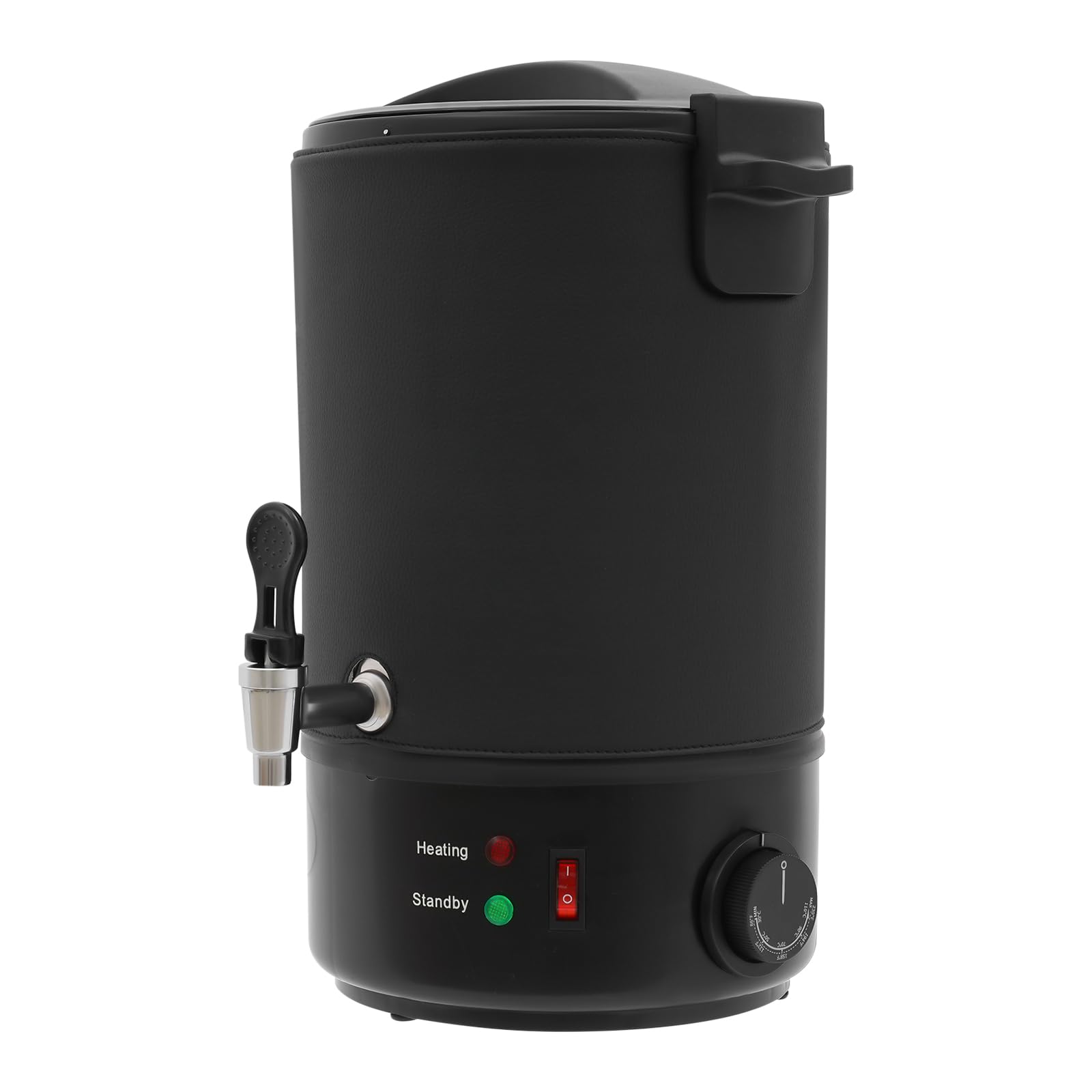 PHOYUXM Cera fundidora de cera de 1100 W, con tapa sellada, ajustable a 30 – 110 ℃, olla de fusión de cera para la fabricación de velas (6 L)