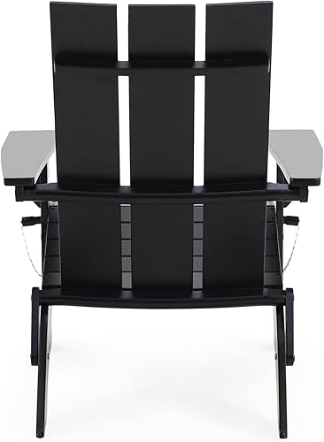 Miniatura 9 de Christopher Knight Home Zuma Adirondack - Silla color negro