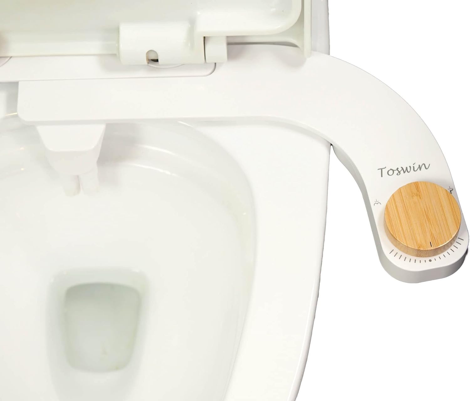Left Handed Bidet Attachment for Toilet, NonElectric Bidet Left Side