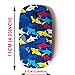 2.4G Wireless Mouse with Cute Pattern Design for All Laptops and Desktops with Nano Receiver - Shark Symbols