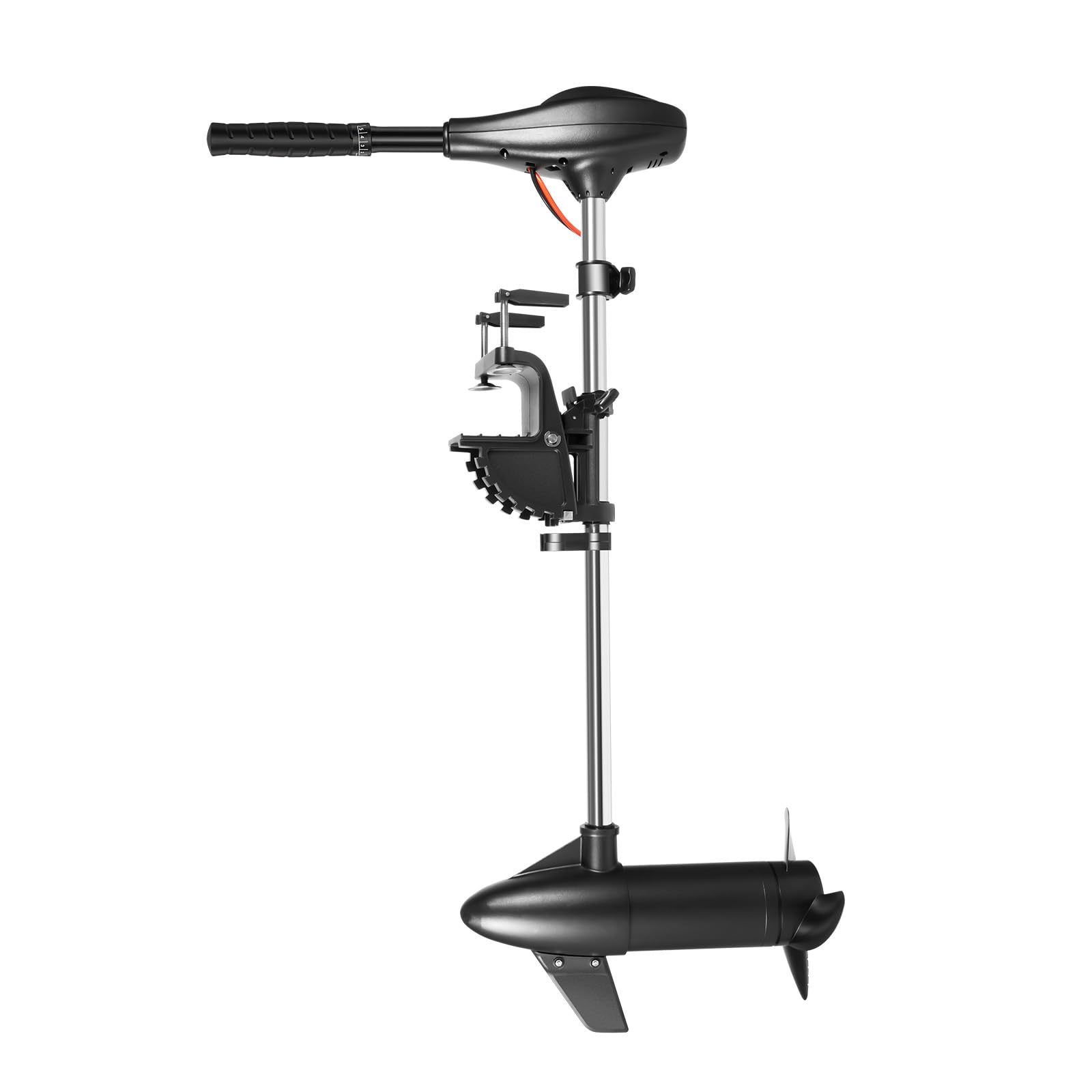 612W Motore Fuoribordo Elettrico 58LBS Albero Lungo per Kayak Barca 5 Marce Avanti 3 Indietro