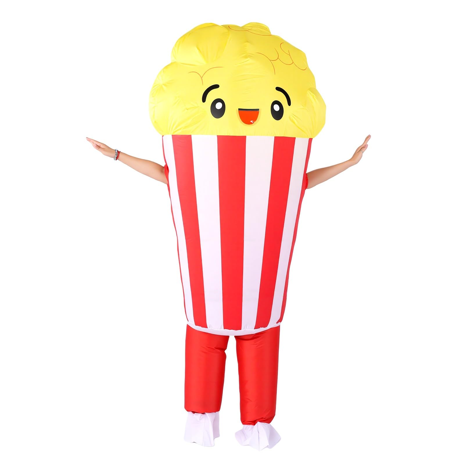 Sxhlseller Nadmuchiwany Kostium z Przykuwającym Wzrok Wzorem Popcornu