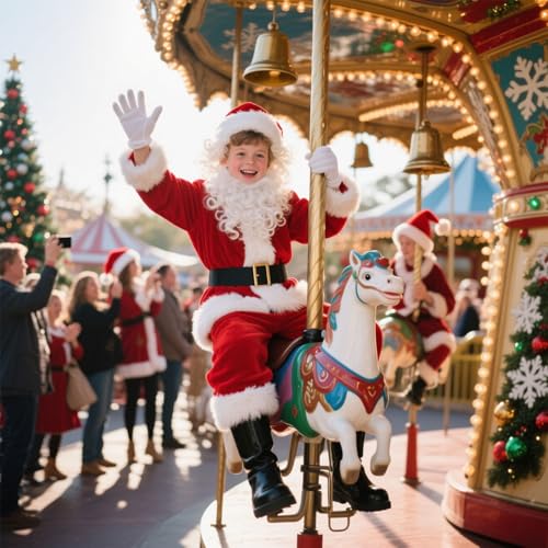 Disfraz Completo de Santa Claus para Niños Udyr miniatura 7