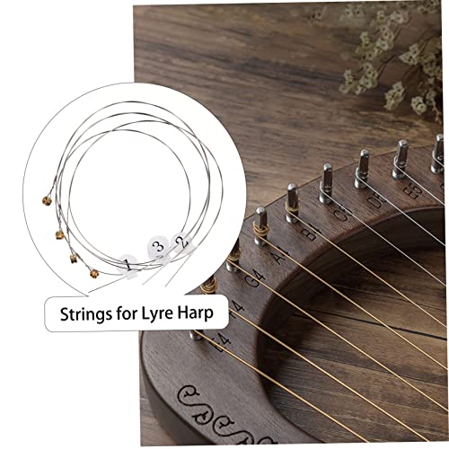 Garneck 7stücke Teiliges Harfensaiten Hochwertige Lyre Harfe Saiten Für Musikinstrumente Langlebig Und Klangstabil Für Harfenliebhaber Und Anfänger